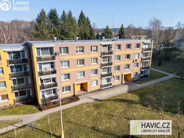 Pronájem bytu 1+1 Chrastava, Střelecký vrch 610 č. 14