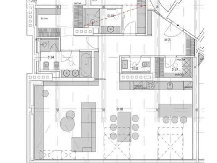 Pronájem bytu 3+KK Praha, náměstí Jiřího z Poděbrad č. 28