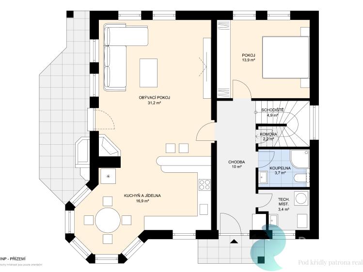 Продажа семейного дома Říčany, Karpatská č. 2
