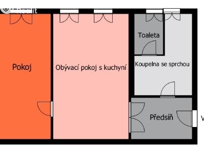 Rent apartment 2+KK Mutěnice, Brněnská 1291 č. 8