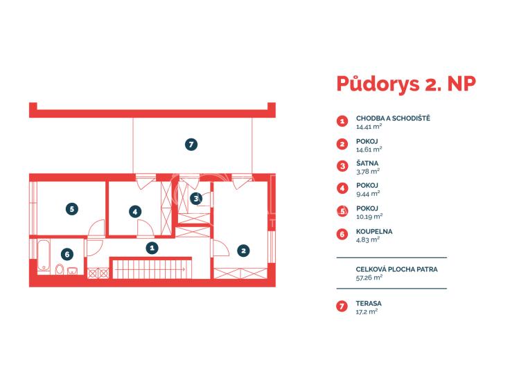 Prodej rodinného domu Praha, Kurta Hubera 1067/11 č. 28