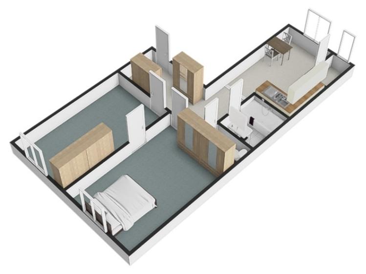 Pronájem bytu 2+1 Liberec, Revoluční č. 12