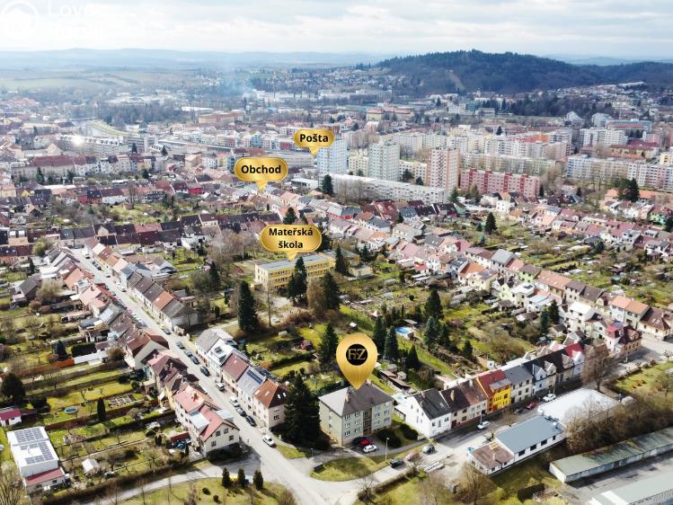 Prodej bytu 3+1 Písek, Jiráskovo nábř. 1823 č. 9