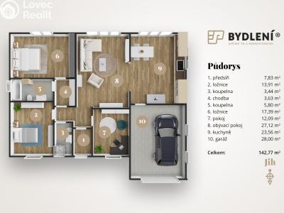 Prodej na klíč Košťany, K zámku č. 1