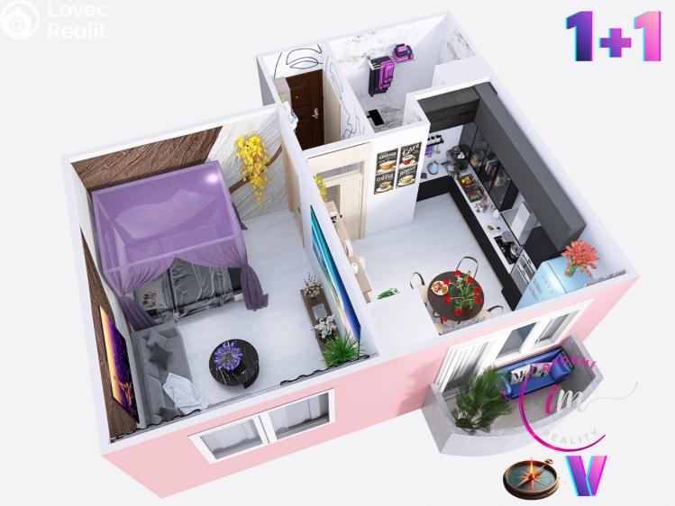 Prodej bytu 1+1 Jihlava, Březinova č. 10