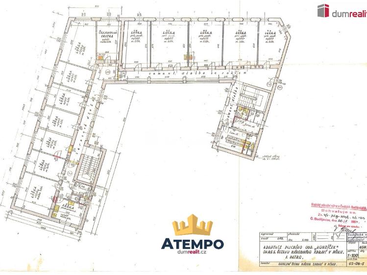 Prodej komerční nemovitosti Písek, U Honzíčka č. 16