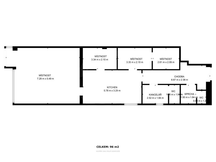 Pronájem obchodního prostoru Prachatice, Česká 673 č. 4