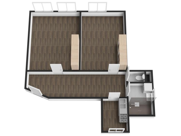 Pronájem bytu 2+1 Liberec, Revoluční č. 15