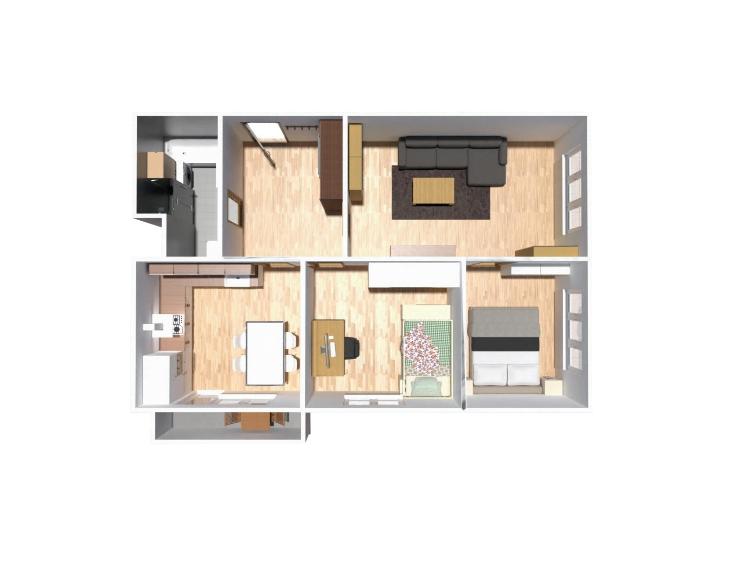 Prodej bytu 3+1 Ostrava, Petruškova č. 23