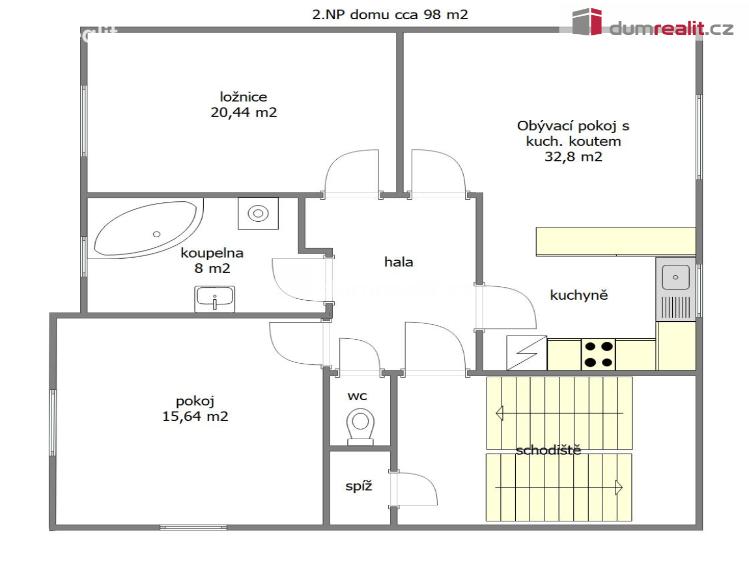 Pronájem bytu 4+KK Roudnice nad Labem, Jiráskova č. 5