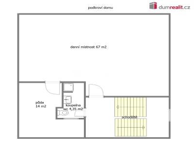 Pronájem bytu 4+KK Roudnice nad Labem, Jiráskova č. 6