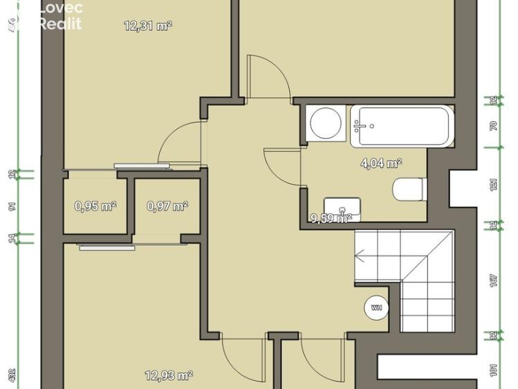 Prodej rodinného domu Rosice, Malackova č. 15