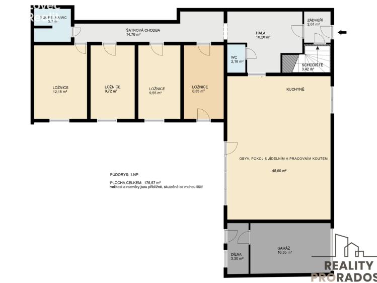 Продажа семейного дома Jihlava, Nová 3874/10 č. 54