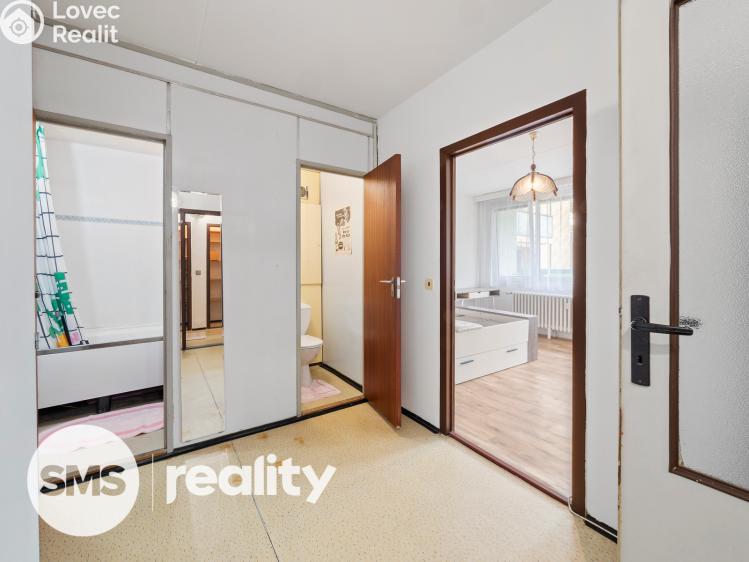 Pronájem bytu 1+1 Brno, Běloruská č. 8