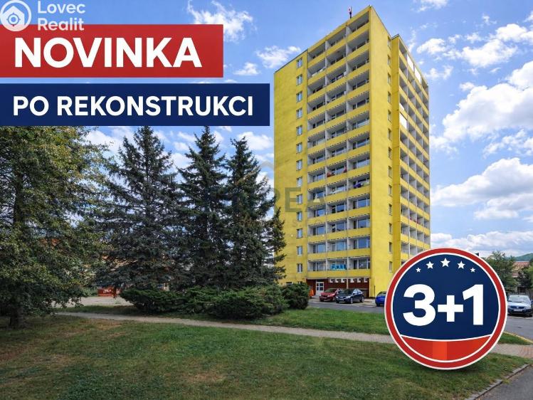 Sale apartment 3+1 Klášterec nad Ohří, Budovatelská 485 č. 1