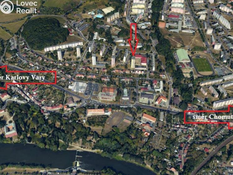 Sale apartment 3+1 Klášterec nad Ohří, Budovatelská 485 č. 22