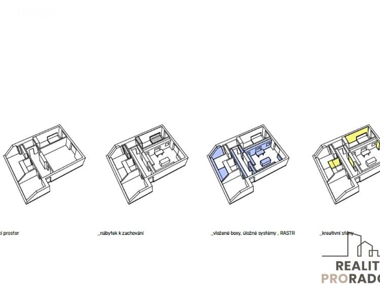 Pronájem bytu 3+KK Praha, Buchovcova č. 20