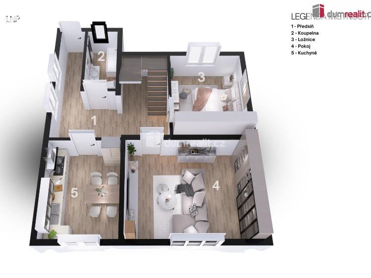 Prodej rodinného domu Dobříš, Zborovská č. 12