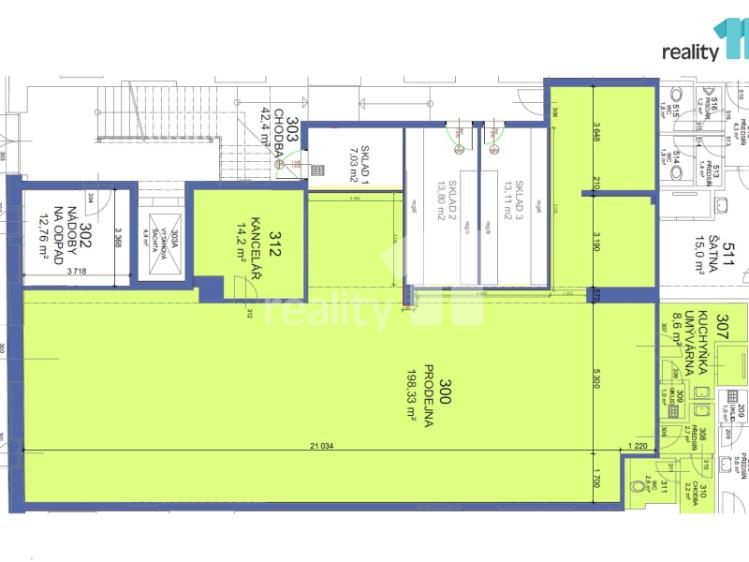 Rent warehouse Karlovy Vary, Chebská č. 6