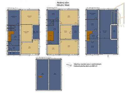 Prodej rodinného domu Most, Okružní 1719 č. 2