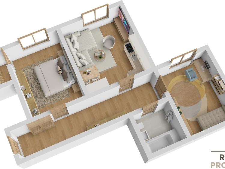Prodej bytu 3+KK Ostrava, Březinova 1039/5 č. 12