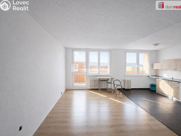 Pronájem bytu 1+KK Bílina, Fügnerova č. 1