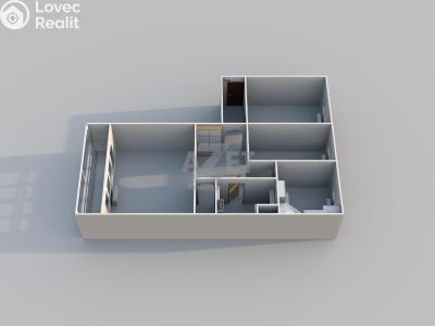 Prodej bytu 3+1 Ostrava, Hulvácká č. 4