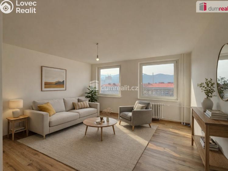 Rent apartment 2+KK Ústí nad Labem, Keplerova č. 1