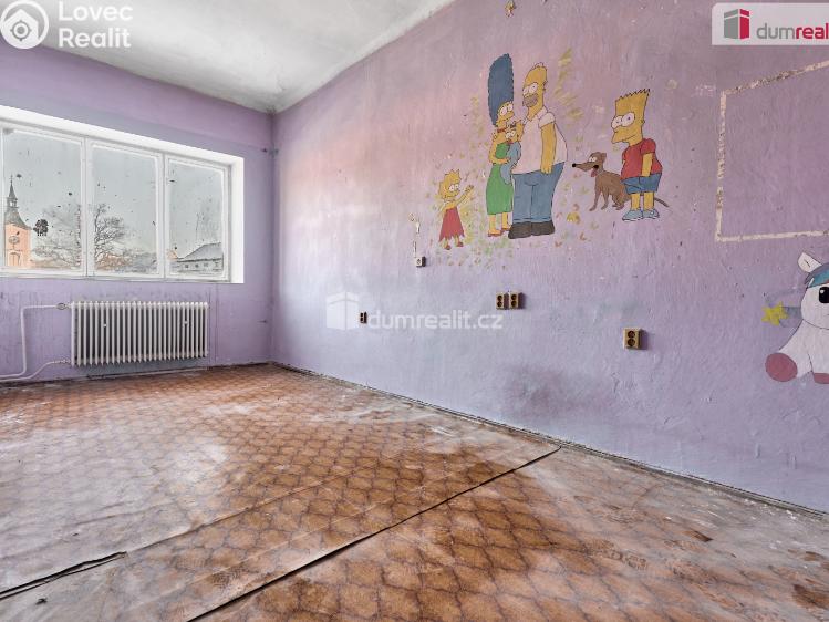 Prodej rodinného domu Kravaře, náměstí č. 20