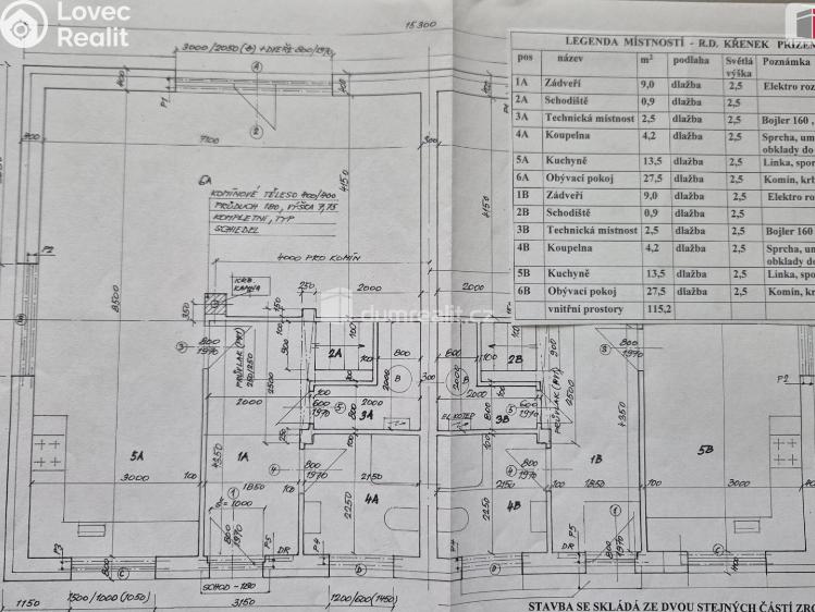 Оренда сімейного будинку Křenek č. 25