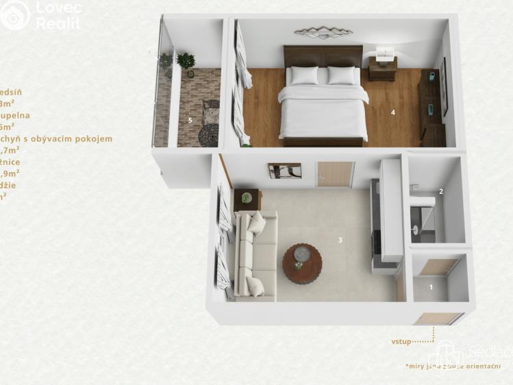 Prodej bytu 1+1 Sokolov, Švabinského č. 17