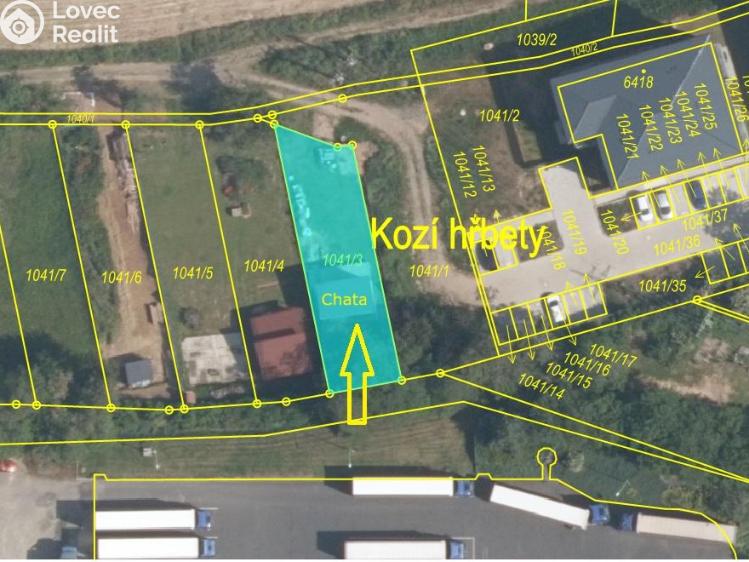 Prodej chaty Rakovník, Lubenská č. 1