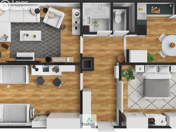 Sale apartment 3+1 Neratovice, Dr. E. Beneše č. 22