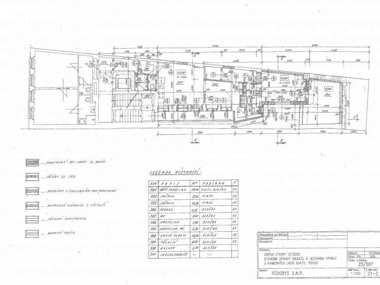 Продажа многоквартирного дома Teplice, U Kamenných lázní 634/7 č. 28