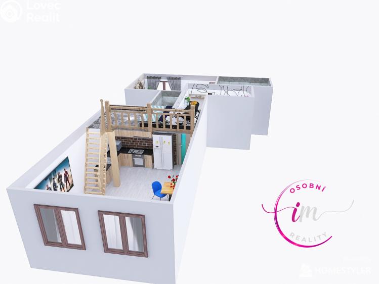 Prodej bytu 2+KK Jihlava, Lazebnická č. 10