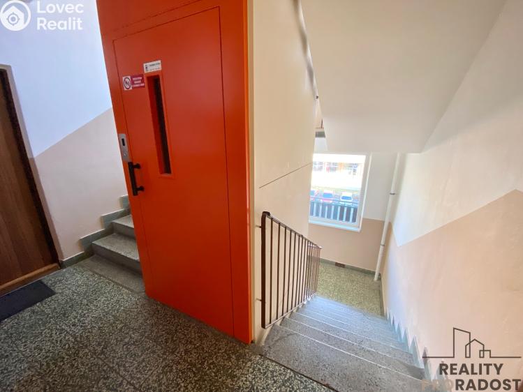 Pronájem bytu 1+1 Prostějov, Dobrovského č. 15