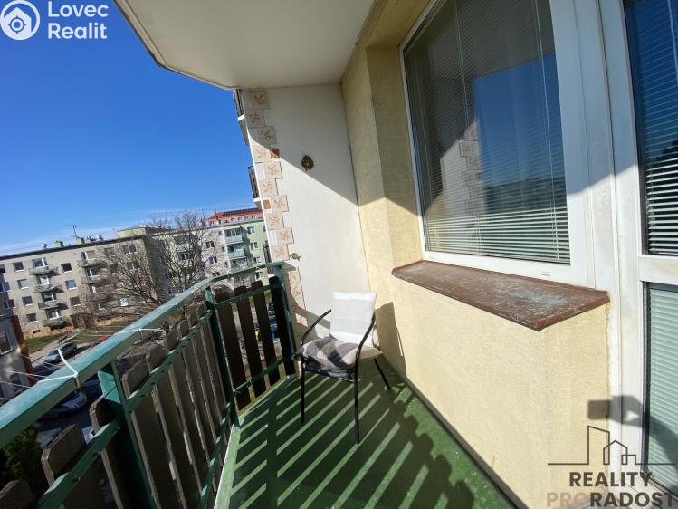 Pronájem bytu 1+1 Prostějov, Dobrovského č. 18