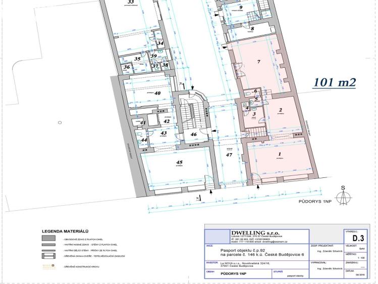 Rent commercial space České Budějovice, Lannova tř. 92/53 č. 2