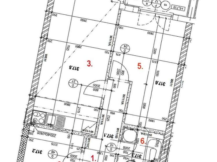 Pronájem bytu 2+KK Brno, Haškova č. 4