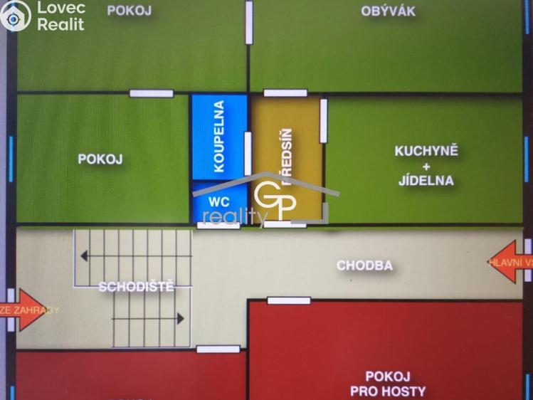 Pronájem vícegeneračního domu České Budějovice, Jar. Ježka č. 19