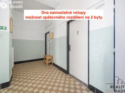 Sale apartment 3+1 Pardubice, Sladkovského 1576 č. 4