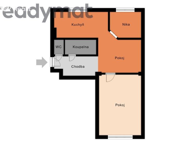 Prodej bytu 2+1 Břeclav, Dělnická 807/1 č. 8
