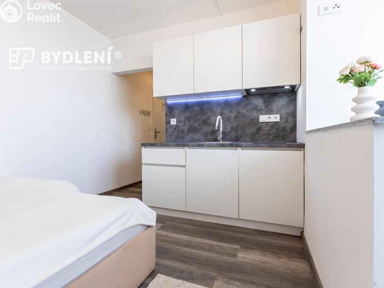 Pronájem bytu 1+KK Praha, Děčínská č. 4
