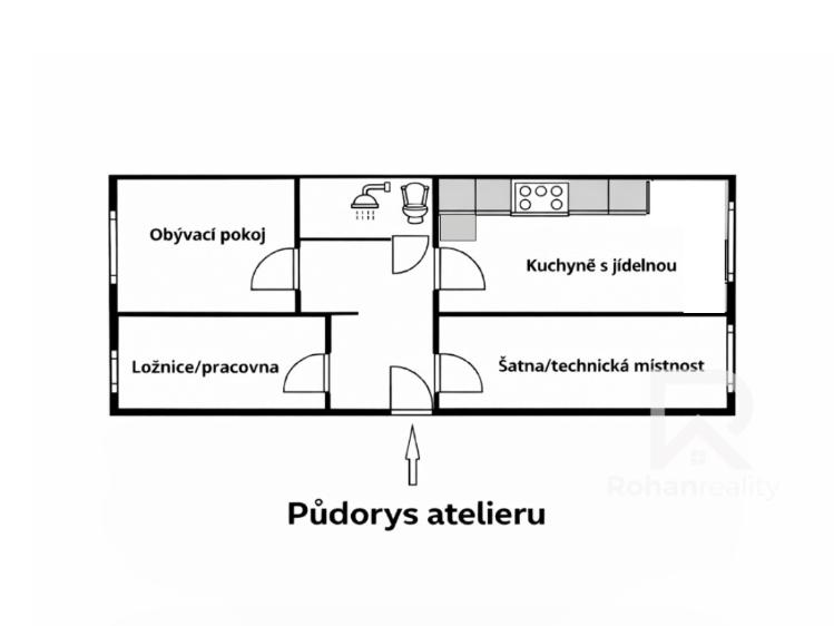 Sale apartment 3+1 Praha, Matúškova č. 16