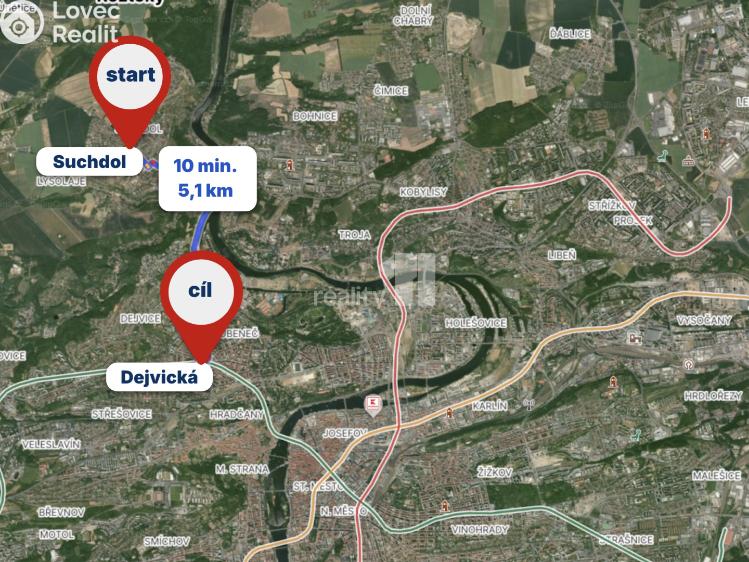 Prodej bytu 3+KK Praha-Suchdol, Kamýcká č. 2