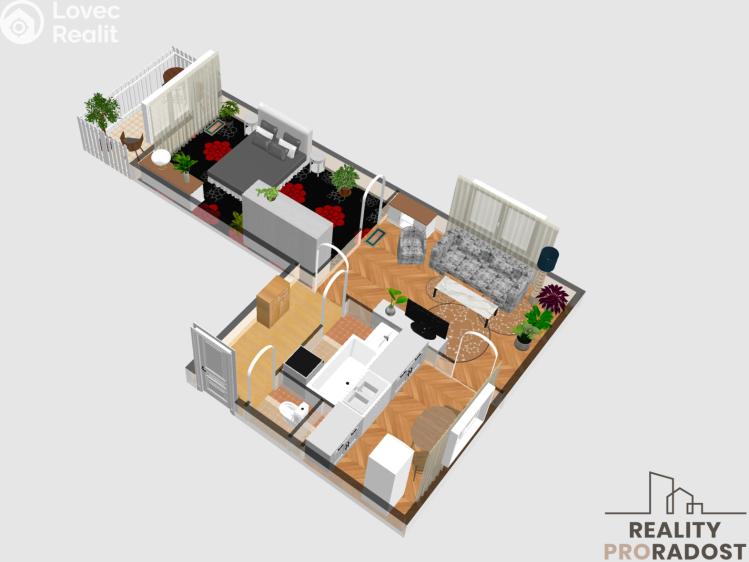 Оренда квартири 2+1 Svitávka, Jos. Čejky č. 6