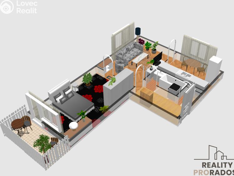 Оренда квартири 2+1 Svitávka, Jos. Čejky č. 8