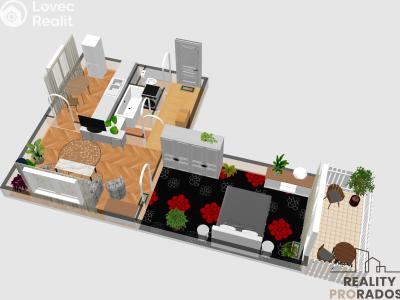 Оренда квартири 2+1 Svitávka, Jos. Čejky č. 5