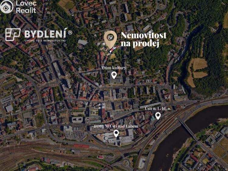 Prodej bytu 3+1 Ústí nad Labem, Elišky Krásnohorské č. 29