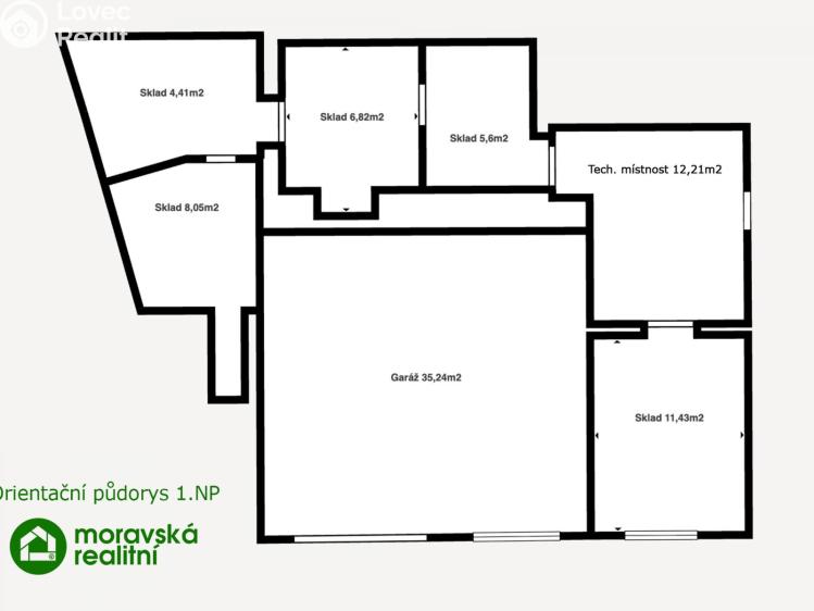 Prodej rodinného domu Moravský Krumlov, Rakšická č. 31